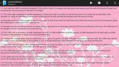 Holy Bible King James Version скриншот 11