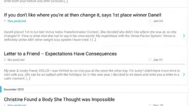 Venus Index Mobile скриншот 8