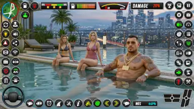 Gangster Crime Wars Mafia 3D скриншот 4