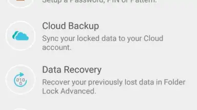 Folder Lock Advanced скриншот 1