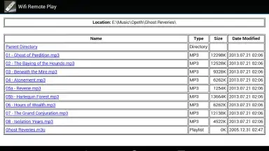 Wifi Remote Play скриншот 1