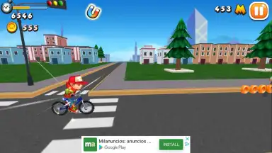 Bike Race 3D скриншот 3
