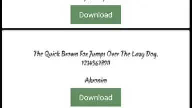 GxFonts - Custom fonts for Samsung Galaxy скриншот 2