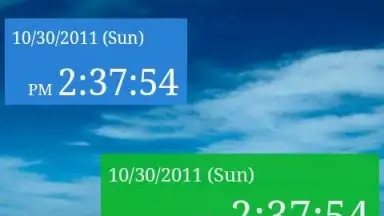 Seconds Clock Widget скриншот 3