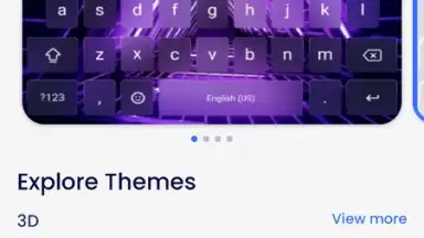 Font Keyboard скриншот 1