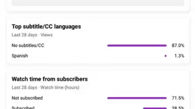 YouTube Studio скриншот 5