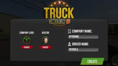 Truck Simulator 2018 скриншот 1