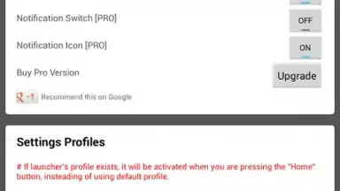Settings App скриншот 3
