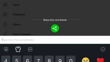 Facemoji Keyboard Lite скриншот 4