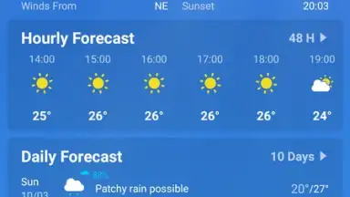 Local Weather Forecast скриншот 4