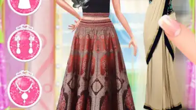 Indian Gopi Doll Makeover- Indian Bridal Fashion скриншот 4