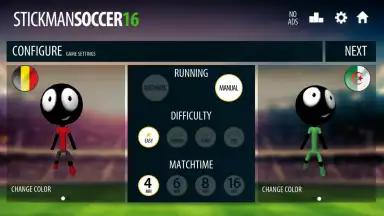 Stickman Soccer 2016 скриншот 2