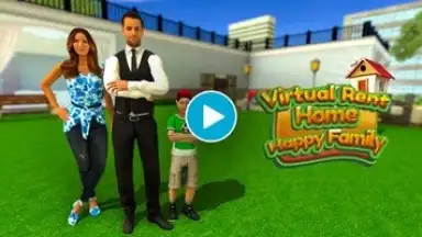 Virtual Rent Home Happy Family скриншот 1