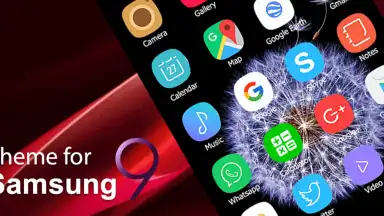 Samsung S9 Launcher - Themes and Wallpaper скриншот 2