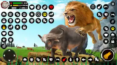 Lion Simulator Animal Games 3d скриншот 6