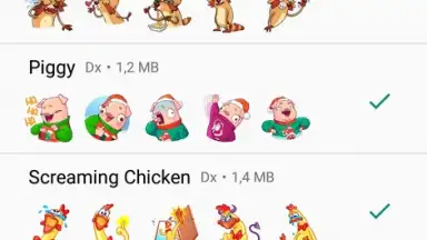Stickers WhatsApp скриншот 1