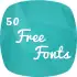 50 Free Fonts apk