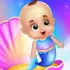 Newborn mermaid baby care game apk