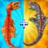 Dinosaur Merge Battle Fight apk